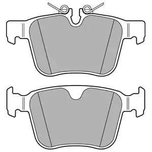 Колодки задние LAND ROVER DISCOVERY SPORT (L550), RANGE ROVER EVOQUE (L538) LP3167 DELPHI LP3167