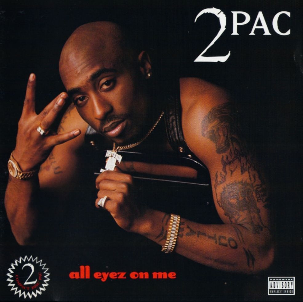 2 Pac "All eyez on me" 2 CD Аудио