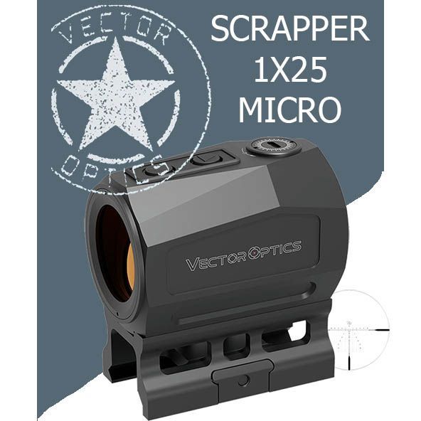 Коллиматорный прицел Vector Optics SCRAPPER 1X25 MICRO