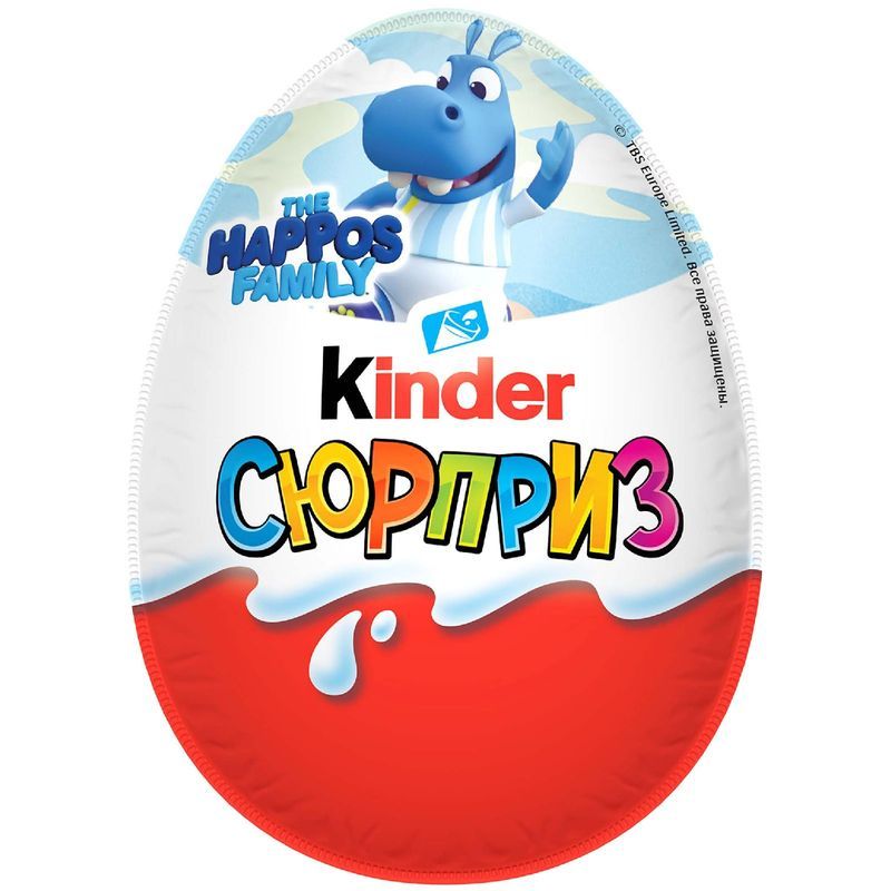 Яйцо Kinder Сюрприз из молочного шоколада с игрушкой ApplayDu, 20г