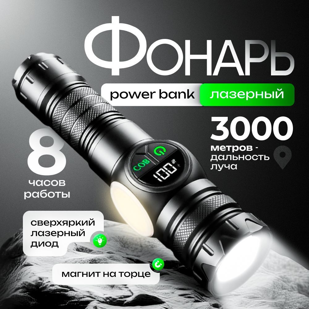 UniPlace Ручной фонарь купить на OZON по низкой цене (1761675566)