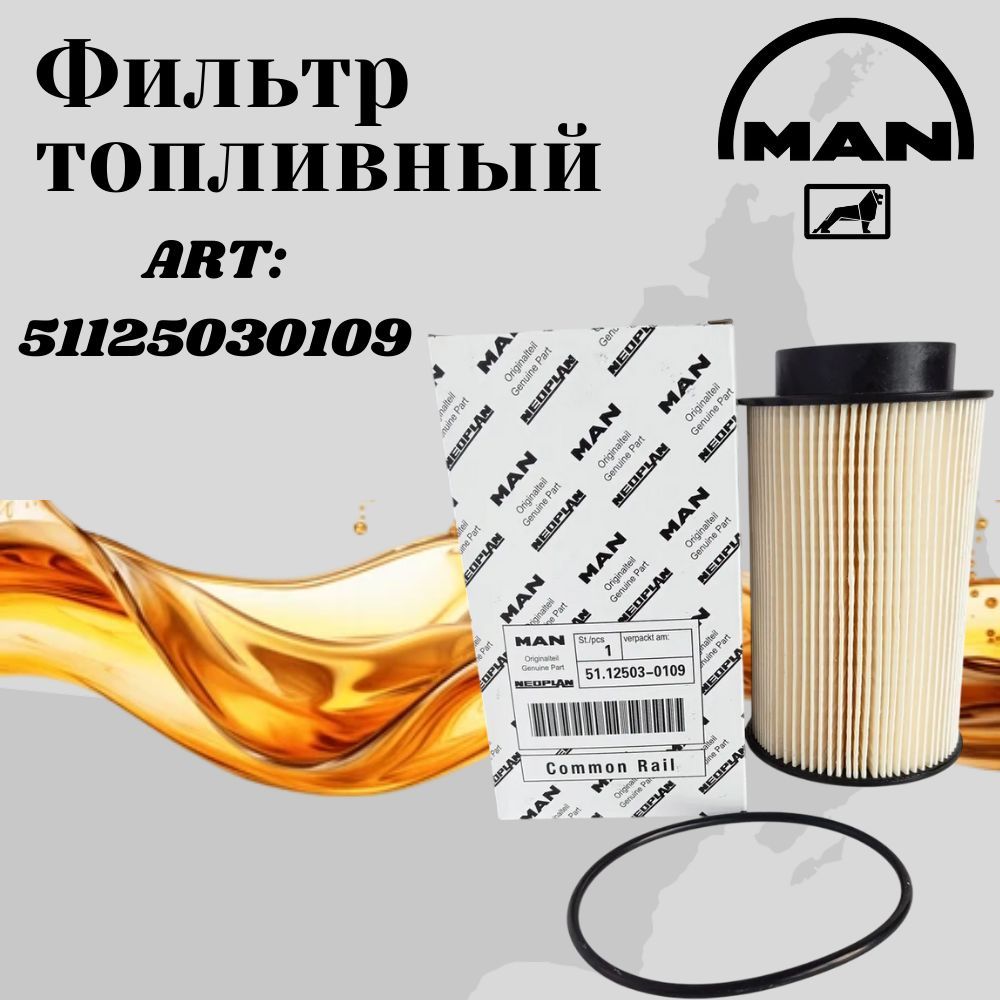 Фильтр топливный MAN 51125030109