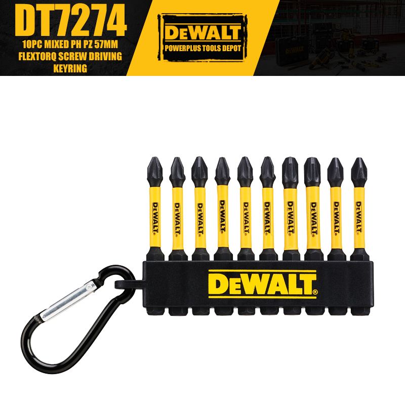 DEWALT10PC57ммВинтвождениябитбрелокАксессуарыдляэлектроинструмента