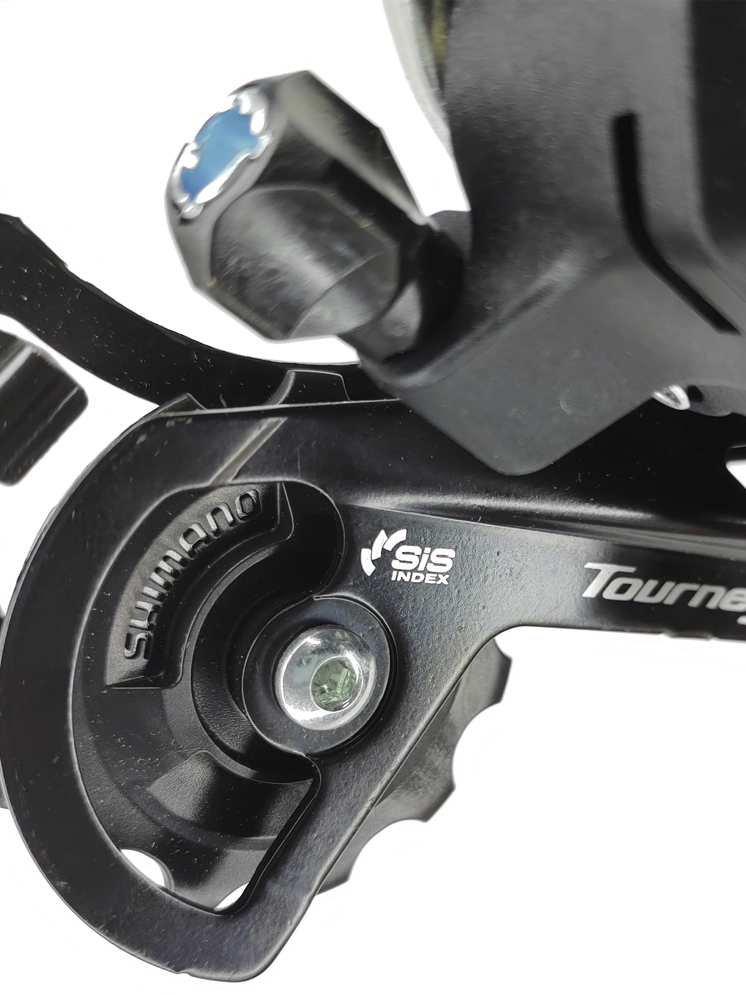 Shimano Переключатель задний для велосипеда RD-TY200, серия Tourney, 6-7 скоростей, крепление на петух (болт), черный — Товары для велоспорта — фото 7