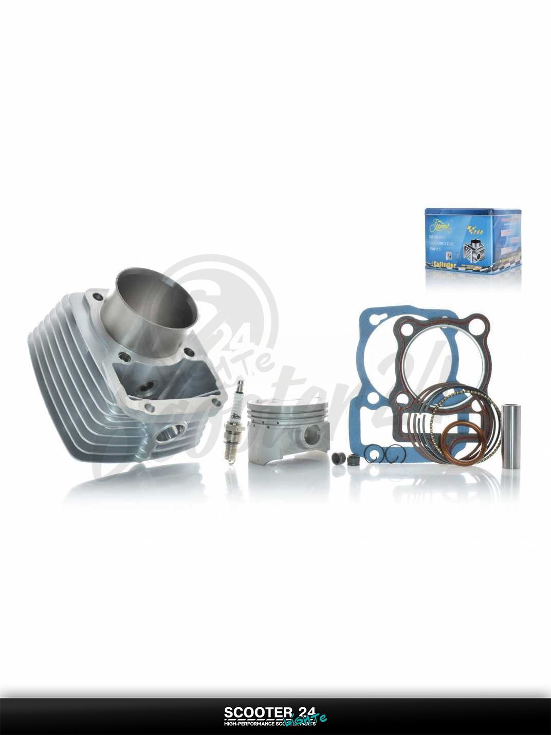 Поршневая группа (ЦПГ) на мотоцикл CG 250 кубов , NT250 (167FMM, 167FML) D67, p16, h80 #PRO "LIPAI"