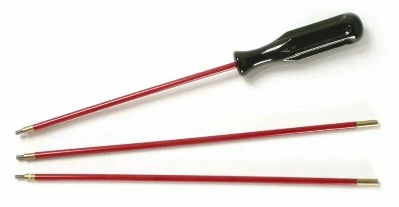 Шомпол ОхотАктив стальной в оплетке, 7мм, резьба внутренняя M5