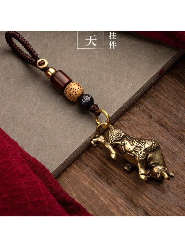 yunzhongluстатуябыка,меднаястатуя,изделиедекоративногоискусства