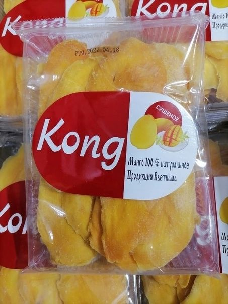 Манго 500 гр натуральный сушеный без сахара Конг #1