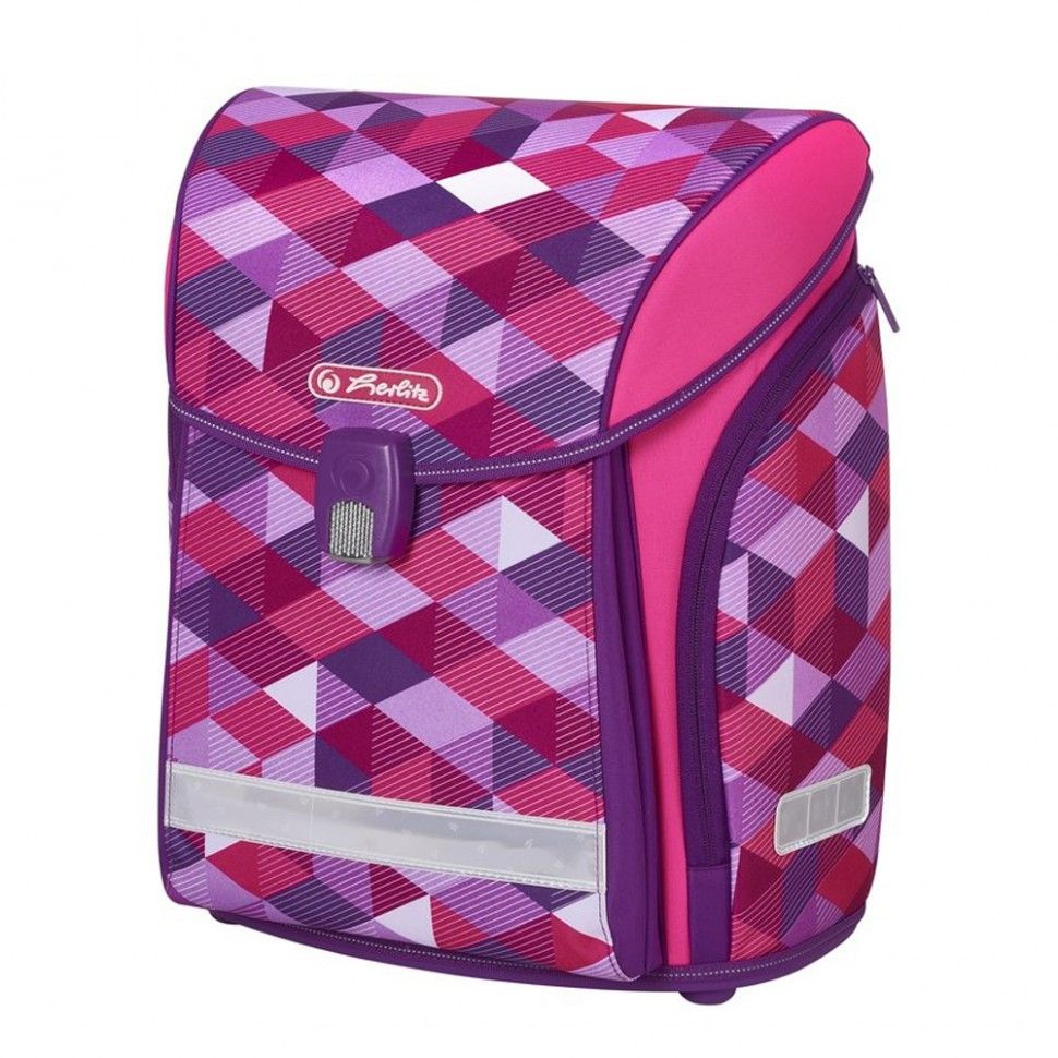 Ранец Herlitz 50022090 Midi New Pink Cubes б/наполнения - купить с ...