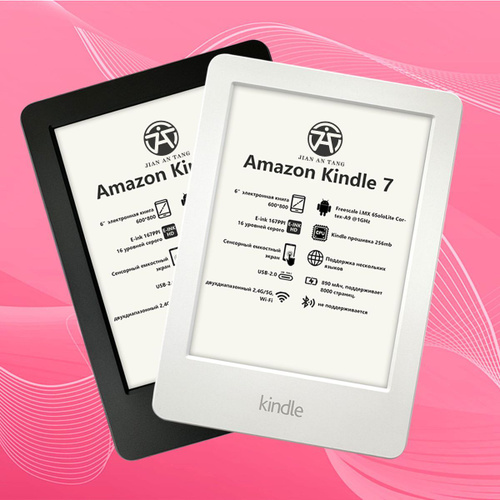 357 отзывов на Amazon 6" Электронная книга Amazon Kindle 7-го поколения ...