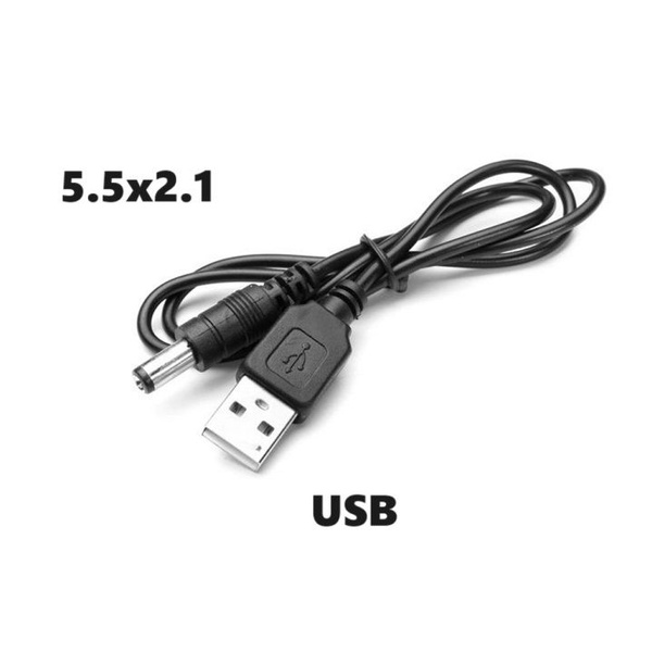 Зарядка переходник USB на DC 5.5x2.1 mm (папа) 236 зарядное устройство ...