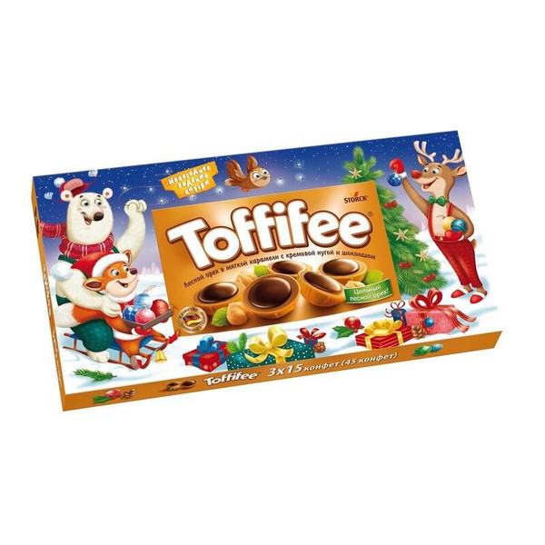 Конфеты Toffifee Полярный медведь и друзья 375 г купить на OZON по ...