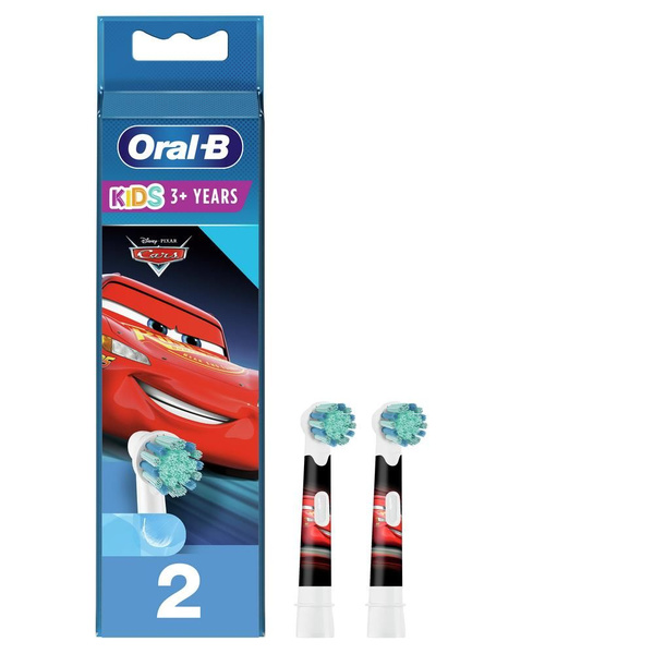 Oral-B Насадка для зубных щеток Stages Kids EB10 Cars(2 шт) - купить с ...