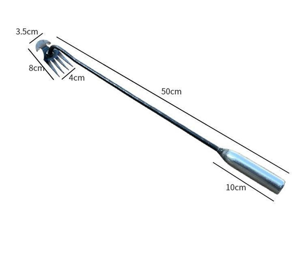 Грабли Штыревые, Металл, 50 см купить c доставкой на OZON по низкой ...