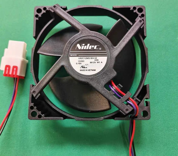 Новый 92мм вентилятор Для Nidec U92C12MS1B3-52 DC12V 0.16A 3Lines 92*92 ...