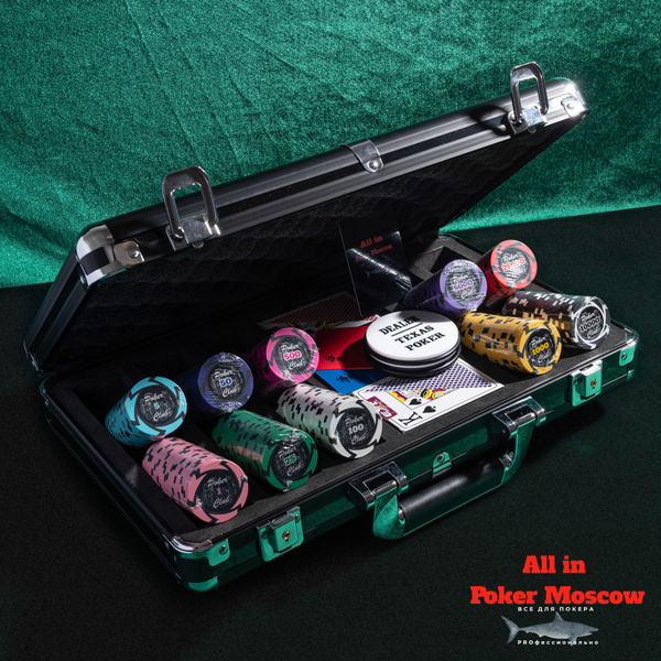 Профессиональный покерный набор на 300 фишек Модель Poker Club - номер ...