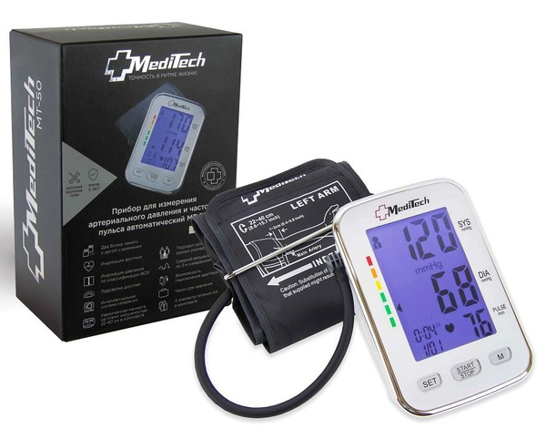 Тонометр автоматичекий MediTech MT-50 22-40 см с МЕГА дисплеем - купить ...