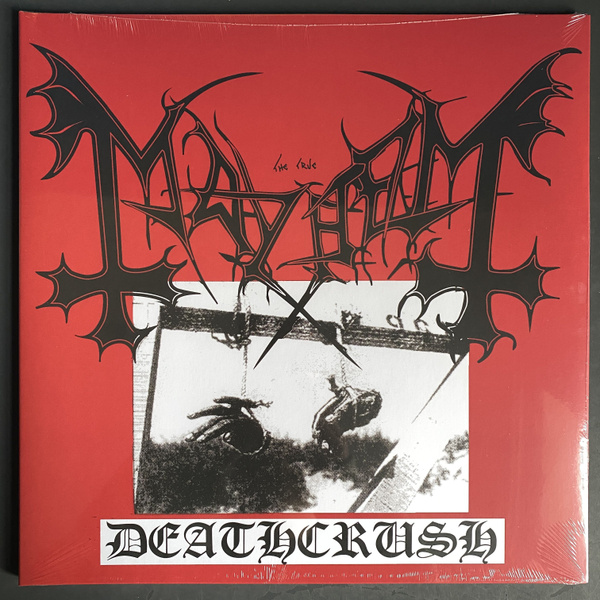 Mayhem. Deathcrush. Прозрачный винил LP. Запечатанная Виниловая ...