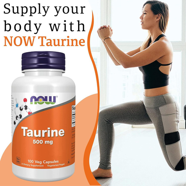 Нау Таурин, Now Taurine 100 капсул купить на OZON по низкой цене ...