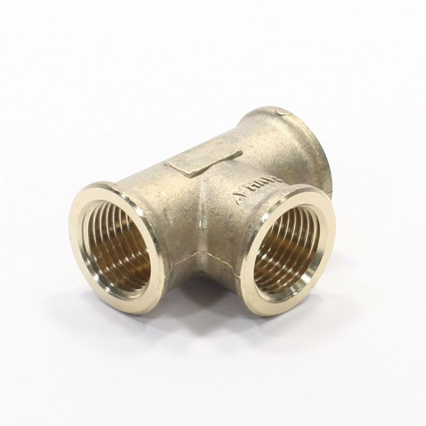 Тройник 1/2"-1/2"-1/2", Sanha PURAFIT 3130, резьба-резьба, вн., бронза ...