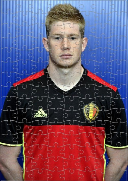 Пазл Кевин Де Брёйне, Kevin De Bruyne №4 - купить с доставкой по ...