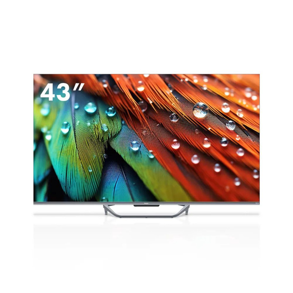 Купить телевизор Haier 43" Smart TV S4, QLED, 4K Ultra HD, серый, СМАРТ ...