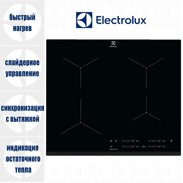 Индукционная варочная поверхность Electrolux EIT61443B купить по низкой ...