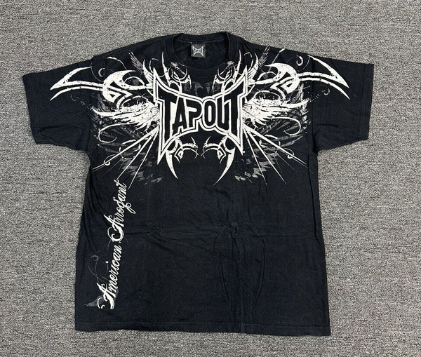 Футболка Tapout, размер 50, цвет черно-серый - купить по выгодной цене ...
