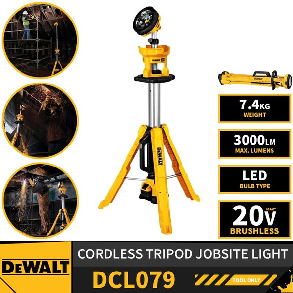 DEWALT DCL079 Аккумуляторный фонарь на штативе Только инструменты-CC ...