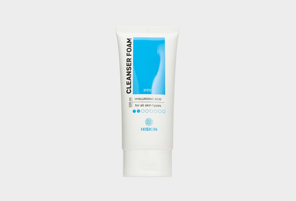 Пенка для умывания с гиалуроновой кислотой HISKIN, Cleanser Foam with ...