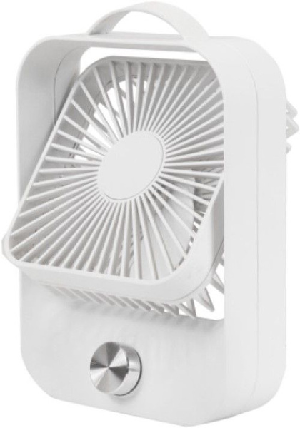 Портативный настольный малошумный USB вентилятор Rombica NEO Flow White ...