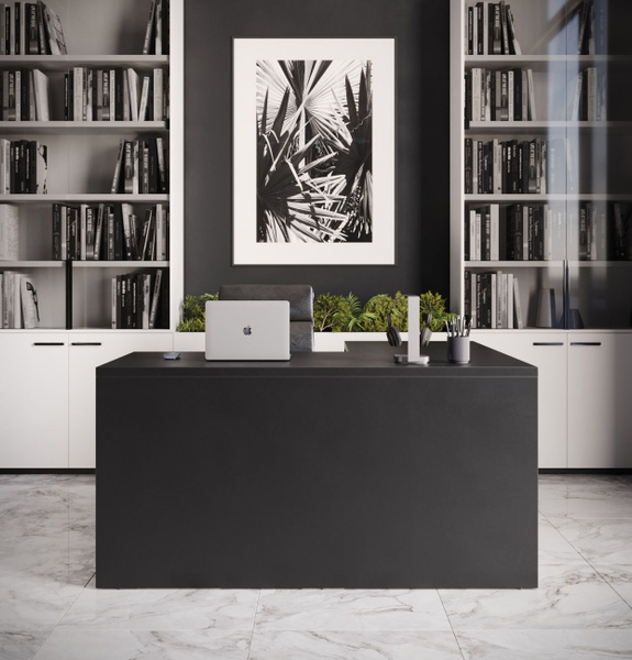 Письменный стол Re-seption угловой левый Эконом, 150х120х75 см - купить ...