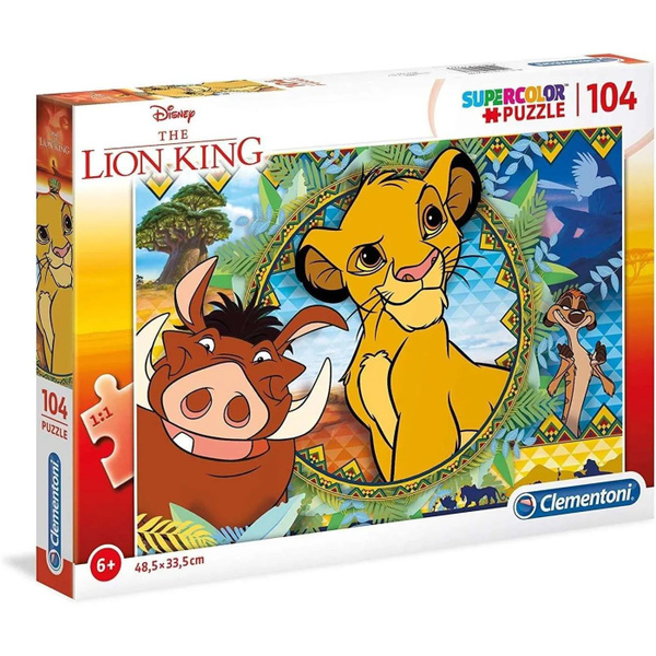 Пазл 104 CLEMENTONI Disney Король Лев купить на OZON по низкой цене ...
