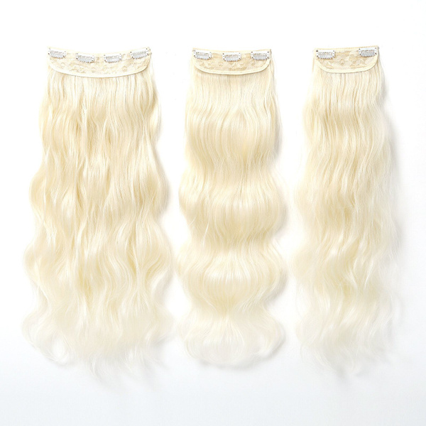 Набор зажимов для наращивания длинных вьющихся волос из 4 предметов для ...