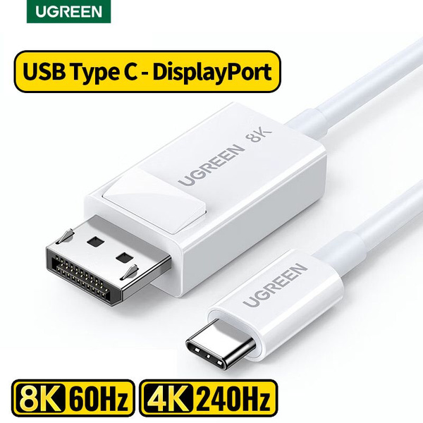 Кабель USB Type-C, DisplayPort Ugreen CM655 - купить по низкой цене в ...