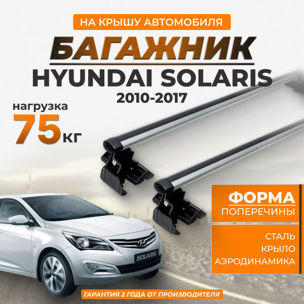 Комплект багажника ED Солярис Вид А - купить по доступным ценам в ...