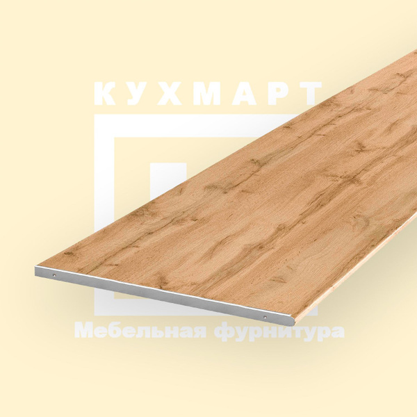 Столешница для кухни Скиф 1400х600x38 мм с торцевыми планками. Цвет ...