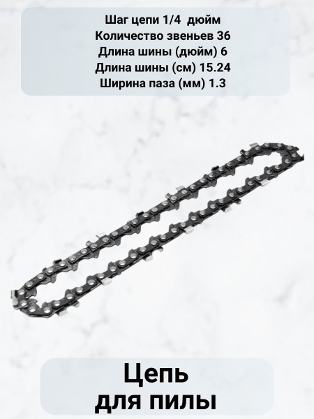 Цепь для пилы Huter 36 зв. 1 шт. 1 шт. - купить по низким ценам в ...