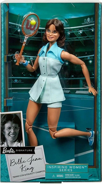 Billie jean king barbie sale