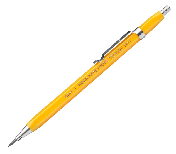 Карандаш механический KOH-I-NOOR VERSATIL 5211 CN YELLOW желтый корпус ...