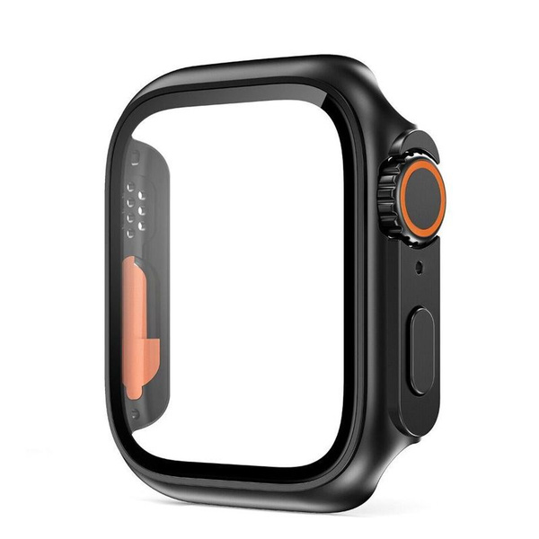 Защитное стекло с бампером Apple Watch S9/S8/S7 45mm в стиле Watch ...