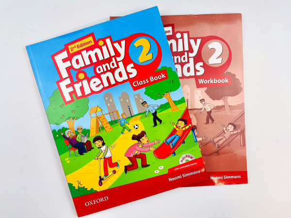 Family and Friends 2 (2nd edition) Class Book + Workbook | Жилин А ...