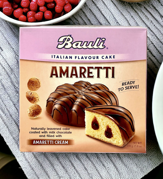 Кекс (кулич) Bauli Amaretti с кремовой начинкой, 450г, Италия - купить ...
