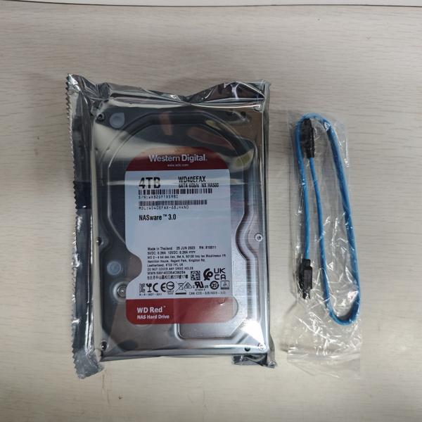 4 ТБ Внутренний жесткий диск Red IntelliPower 3.5" 7200 (WD40EFAX ...