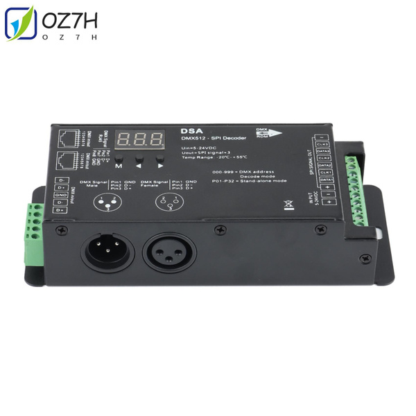 (M D C O)-DSA DMX - декодер SPI Декодер DMX512-SPI и контроллер SPI, 3 ...