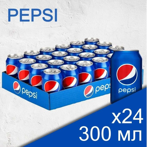 Пепси кола 0,33*24 ж/б купить на OZON по низкой цене (1022639233)