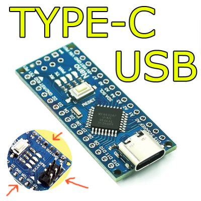 Характеристики Контроллер Arduino Nano (Type-C) подробное описание ...