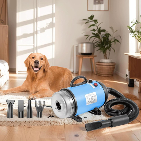 Фен компрессор для собак и кошек с обогревом / низкий уровень шума, 4 ...