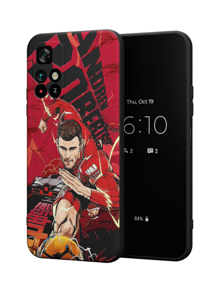 Силиконовый чехол Novel для Poco M4 Pro 5G (Поко М4 Про 5Джи), Andrew ...