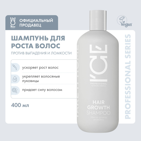 ICE PROFESSIONAL by Natura Siberica Take it Home Hair Growth Шампунь ...